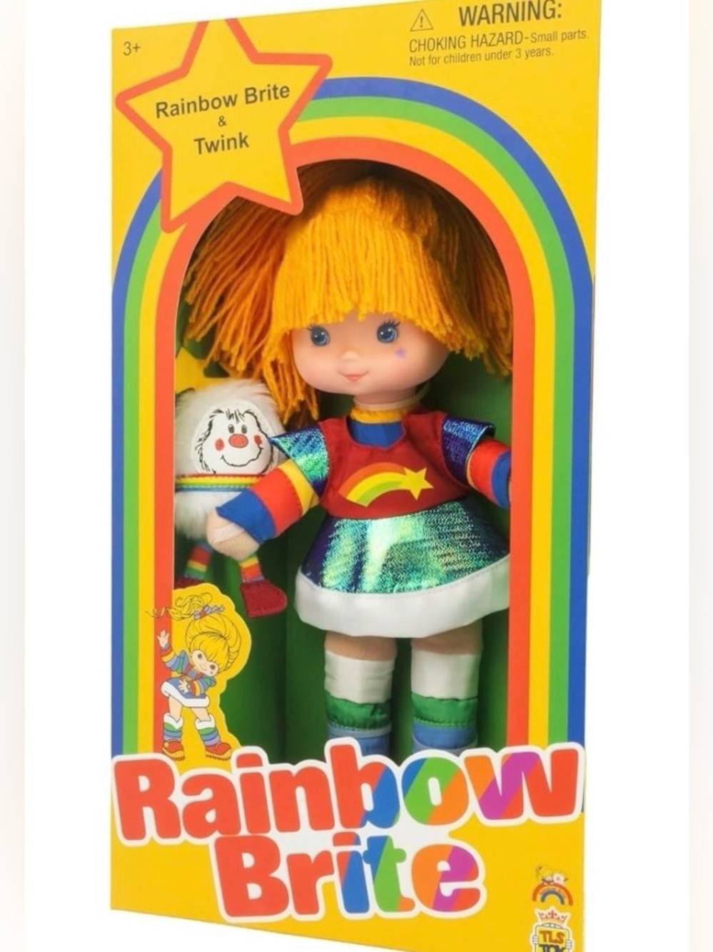 NIB 9” Rainbow Brite & Twink Dolls